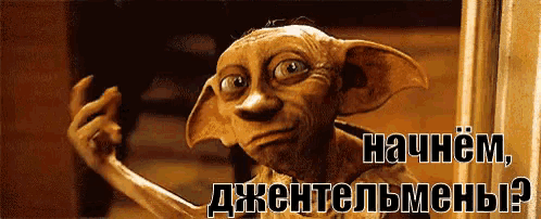 добби гаррипоттер начнем давай старт GIF