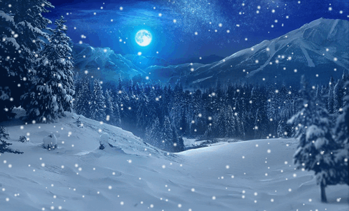 зима GIF