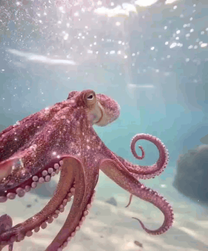 осьминог Octopus GIF
