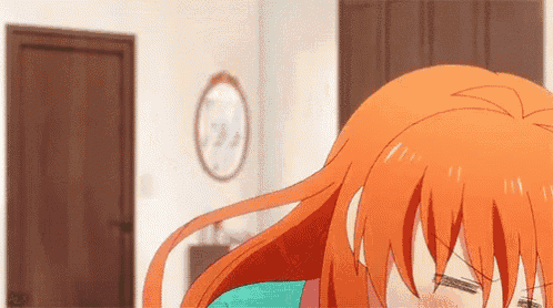 ため息 ためいき 疲れた アニメ GIF
