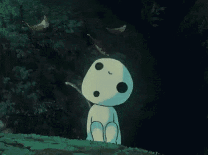イヤ　もののけ姫　ジブリ GIF