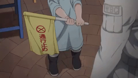 血小板「あのね！あのね！」【はたらく細胞】 GIF