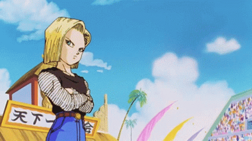 18 Android18 GIF