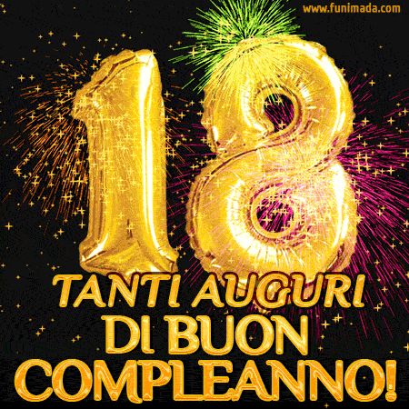 18 Anni Auguri GIF