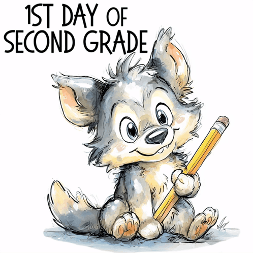 1st Day Of Second Grade First Day Of School GIF
