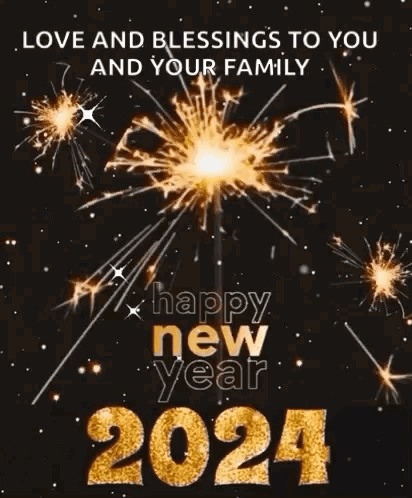 2024 Bonne Année 2024 GIF