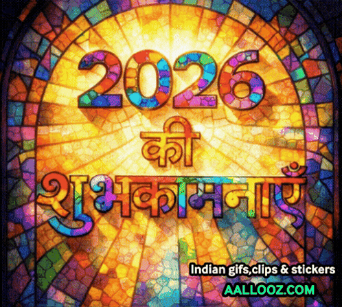 2026 Ki Shubhkamnaye Happy New Year 2026 GIF