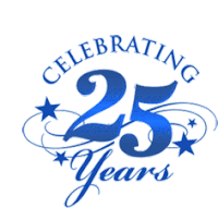 25th Anniversary Sticker