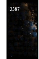 3387 Star Sticker