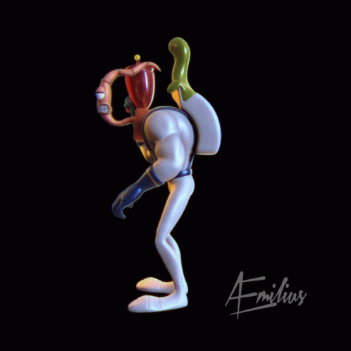 3d Sculpting Render GIF