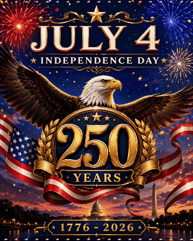 4th Of July America 250 GIF