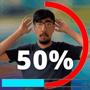 50 Percent 50percent GIF