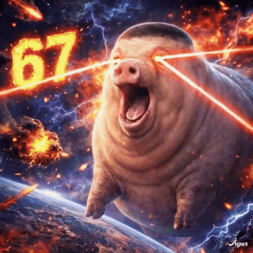 67 Pig Sigma Pig GIF