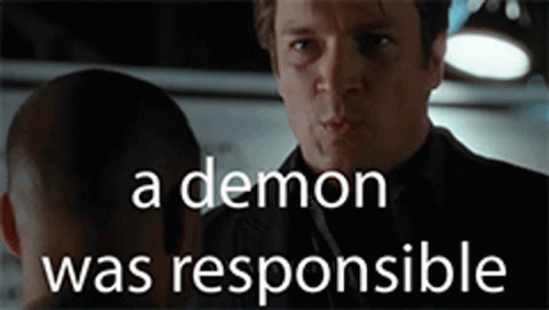 A Demon Was Responsible GIF