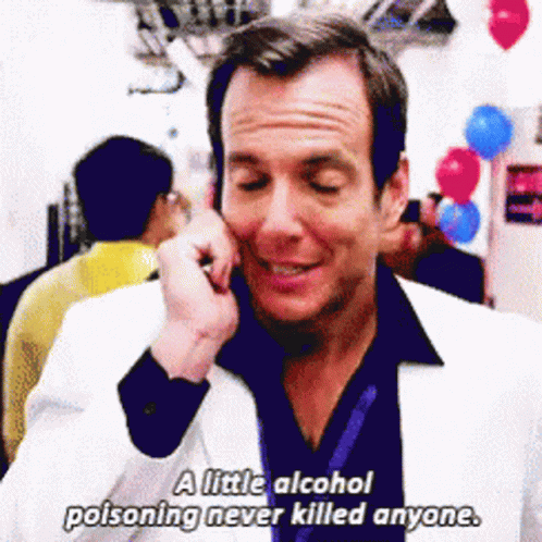 A Little Alcohol GIF