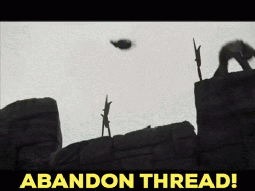 Abandon Thread Run Away GIF