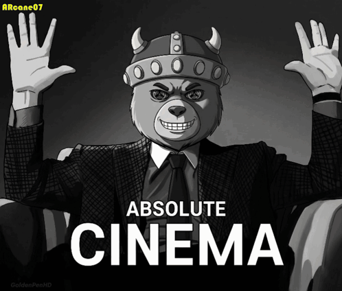 Absolute Cinema Absolute Cinema Bear GIF