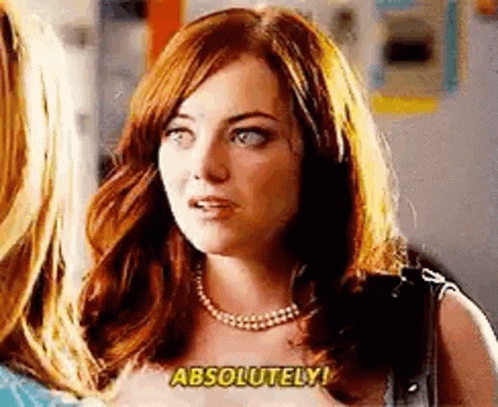 Absolutely Emma Stone GIF