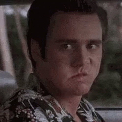 Ace Ventura Chewing GIF