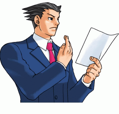 Aceattorney Phoenix Wright GIF