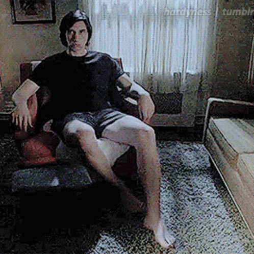 Adam Driver Scary GIF