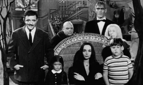 Addams Family Family Picture GIF
