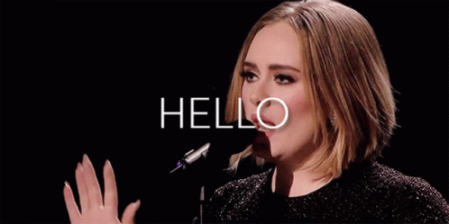 Adele Hello GIF