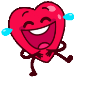 Adorable Heart Animated Heart Sticker
