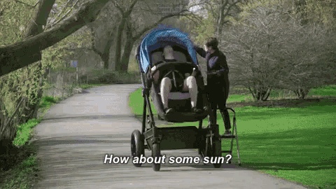 Adult Stroller GIF