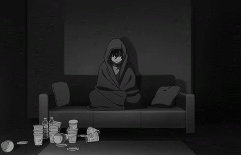Aestheic Black GIF