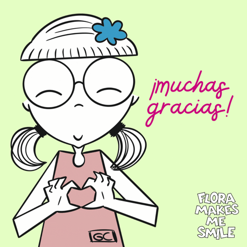 Agradecida Appreciation GIF