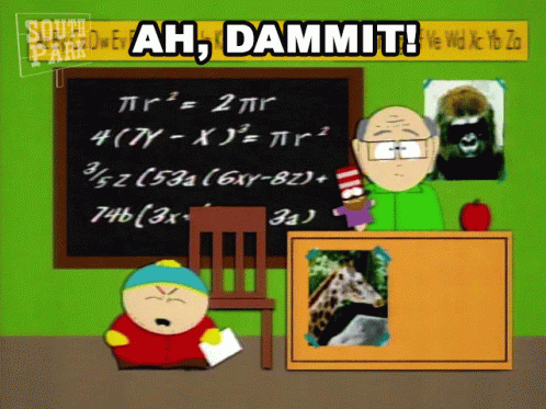 Ah Dammit Eric Cartman GIF