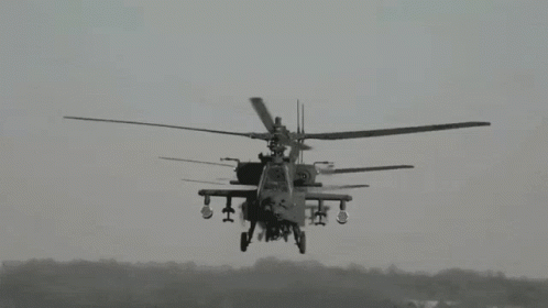 Ah64e Helicopter GIF