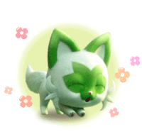 Ahhh Sprigatito Sticker