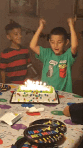 Ahoot Up Hands Birthday GIF