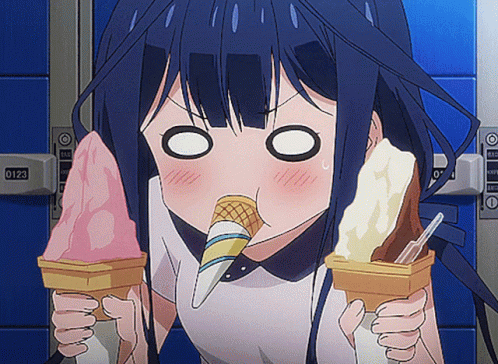Aki Eat GIF