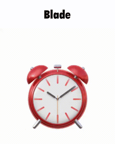 Alarm Clock Blade GIF