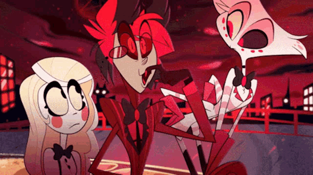 Alastor Angel Dust GIF