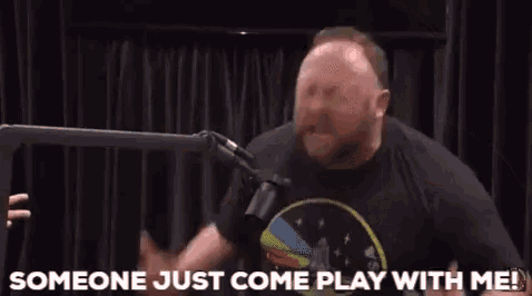 Alex Jones Play With Me GIF