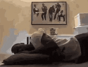 Aliens Bed GIF