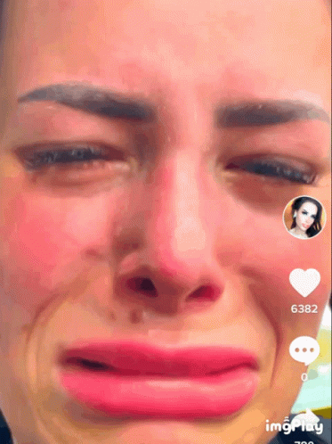 Aline Bachmann Crying GIF