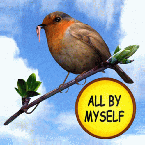 All By Myself Lonely GIF