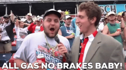 All Gas No Brakes Go GIF