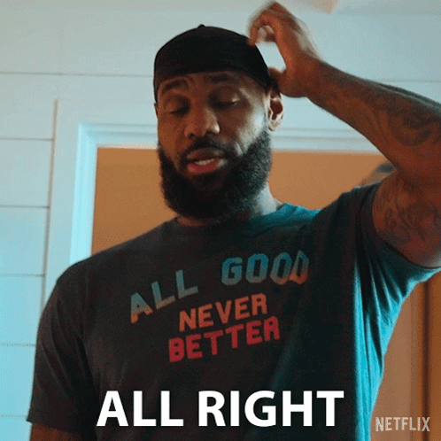 All Right Lebron James GIF