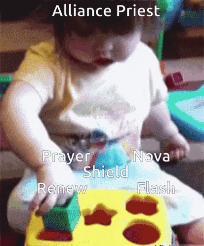 Alliance Priest World Of Warcraft GIF