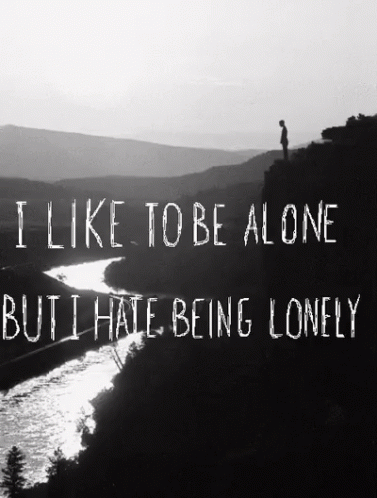 Alone GIF