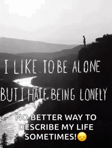 Alone GIF