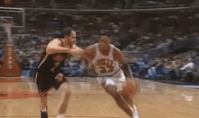 Alonzo Mourning Blocked Shot GIF