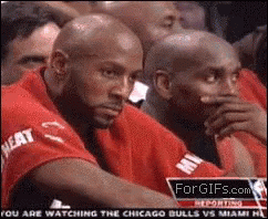 Alonzo Mourning Gary Payton GIF