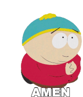 Amen Eric Cartman Sticker